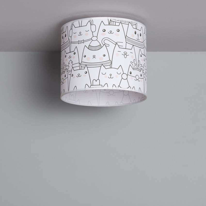 Plafondlamp Stof  Katsi Kids