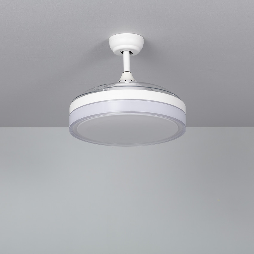 Ventilador de Techo Caicos LED Blanco 36W DC 