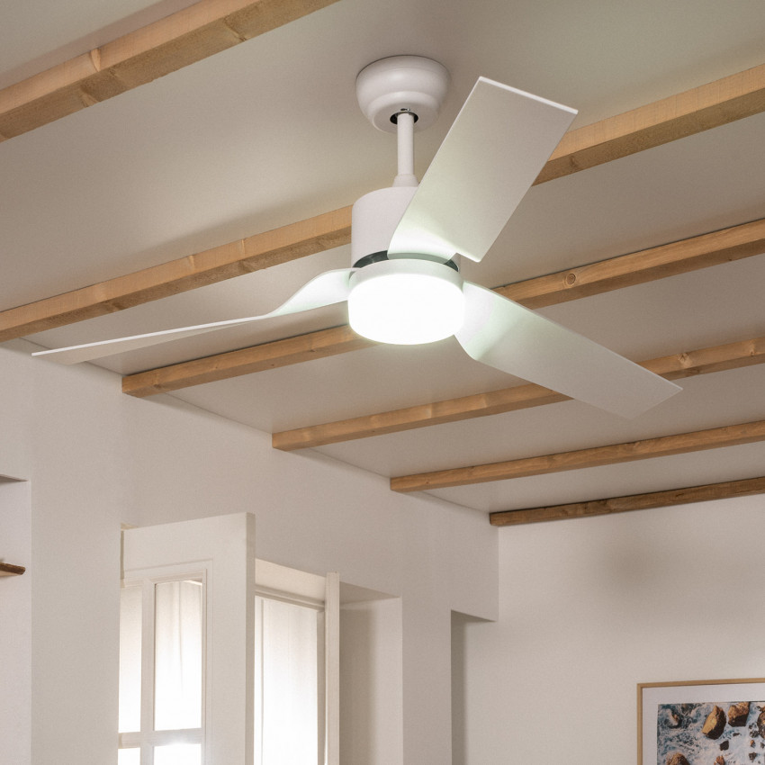 Ventilador de Techo LED 12W Plata 52YFT