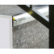Perfil de Aluminio de Escalón 1m para Tiras LED