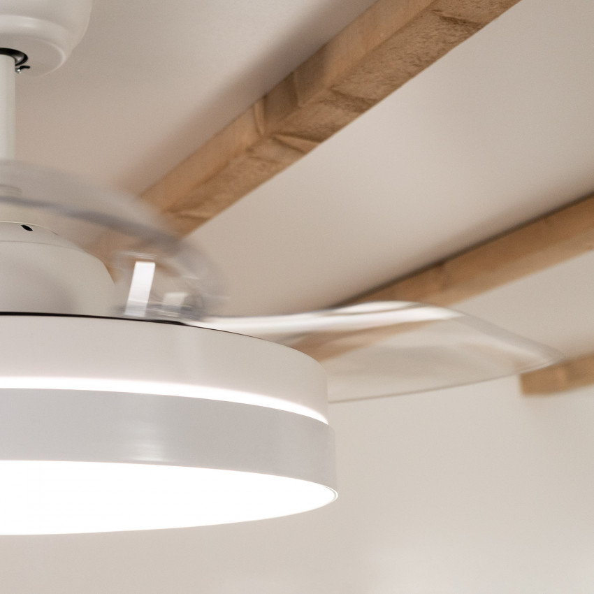 Ventilador de Techo Dalori LED Blanco 36W DC