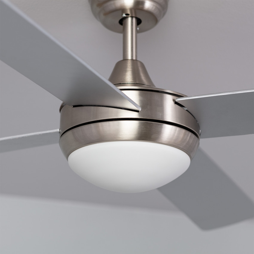 Ventilador de Techo Leirus LED Niquel 60W