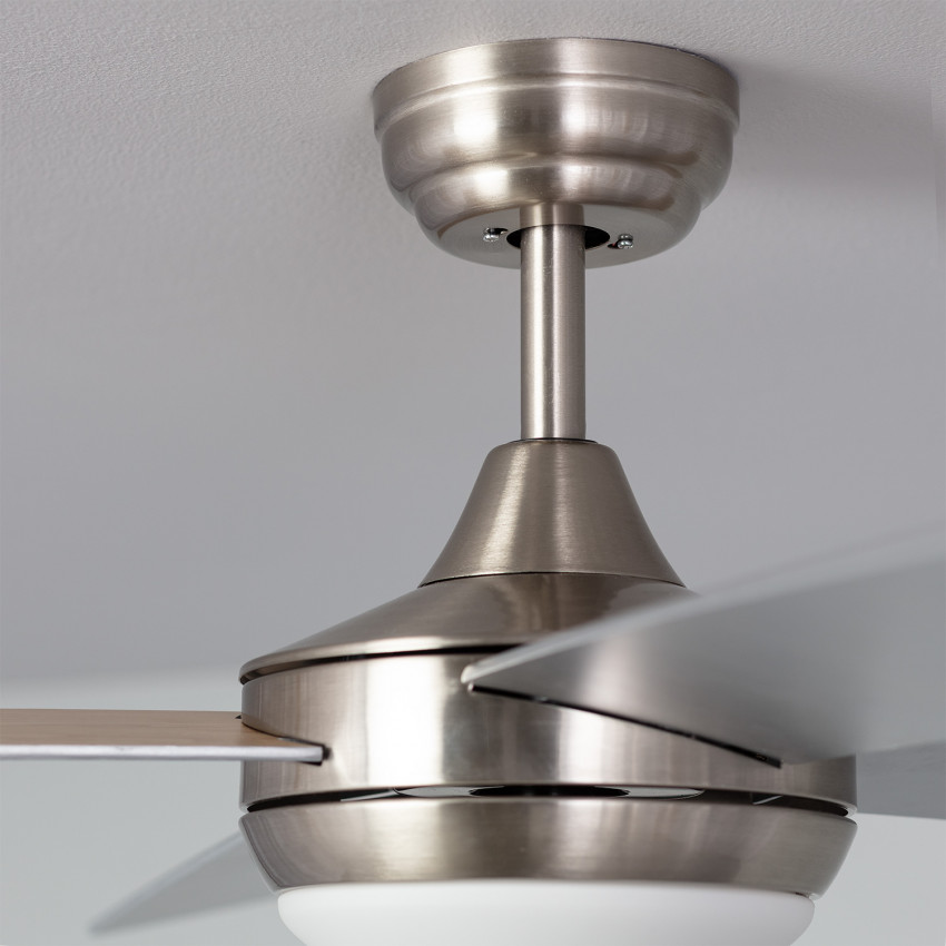 Ventilador de Techo Leirus LED Niquel 60W