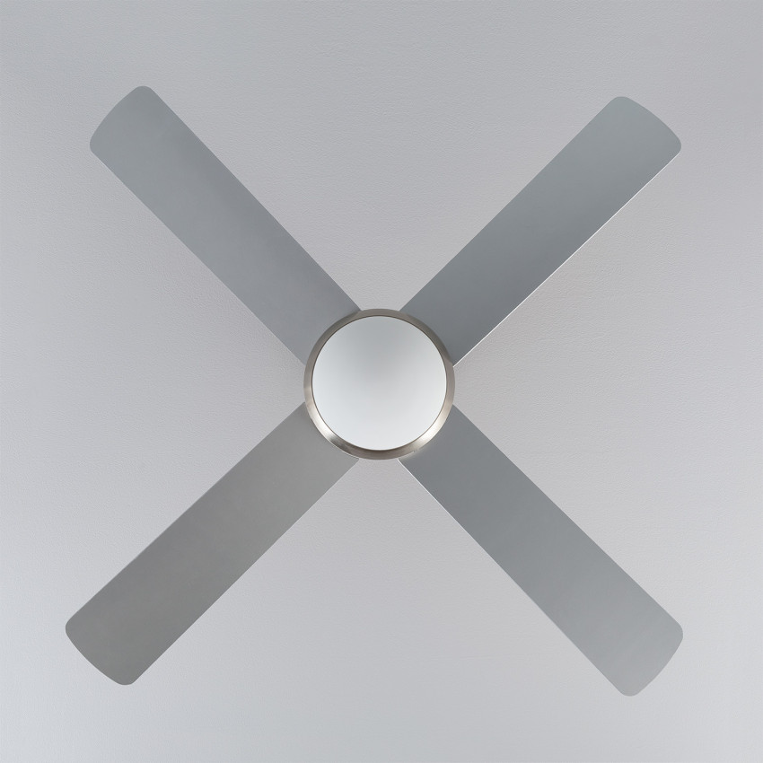 Ventilador de Techo Leirus LED Niquel 60W