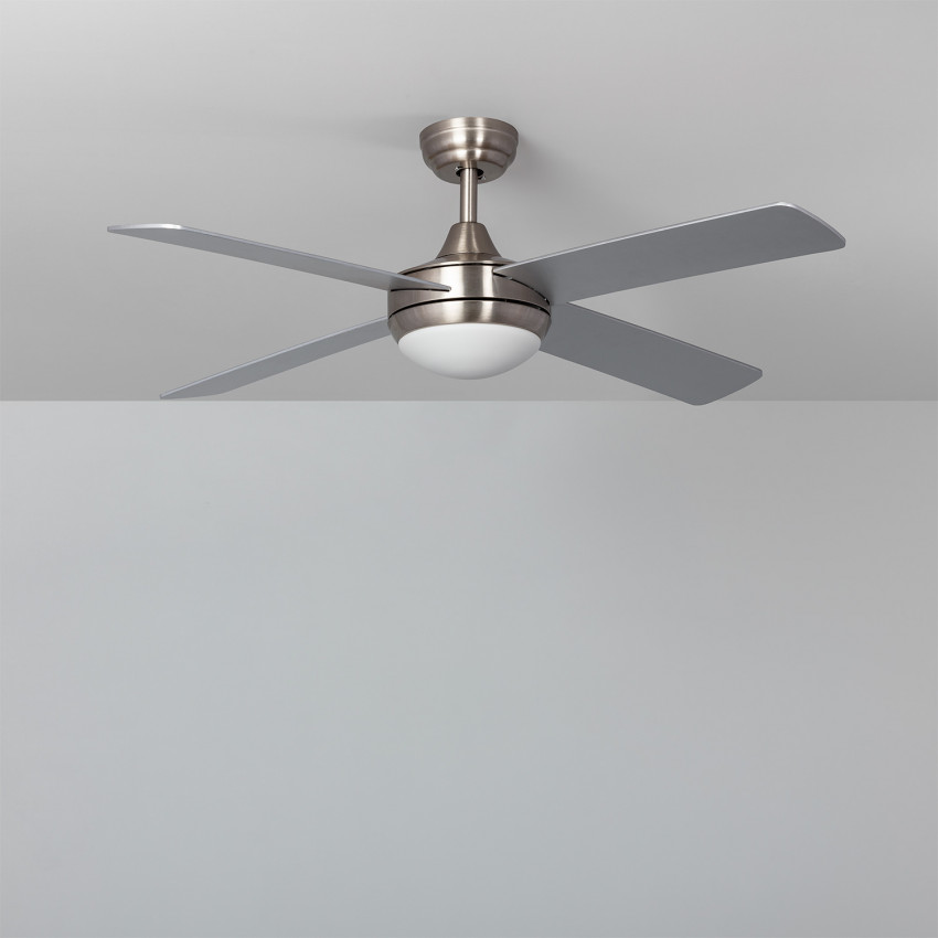 Ventilador de Techo Leirus LED Niquel 60W
