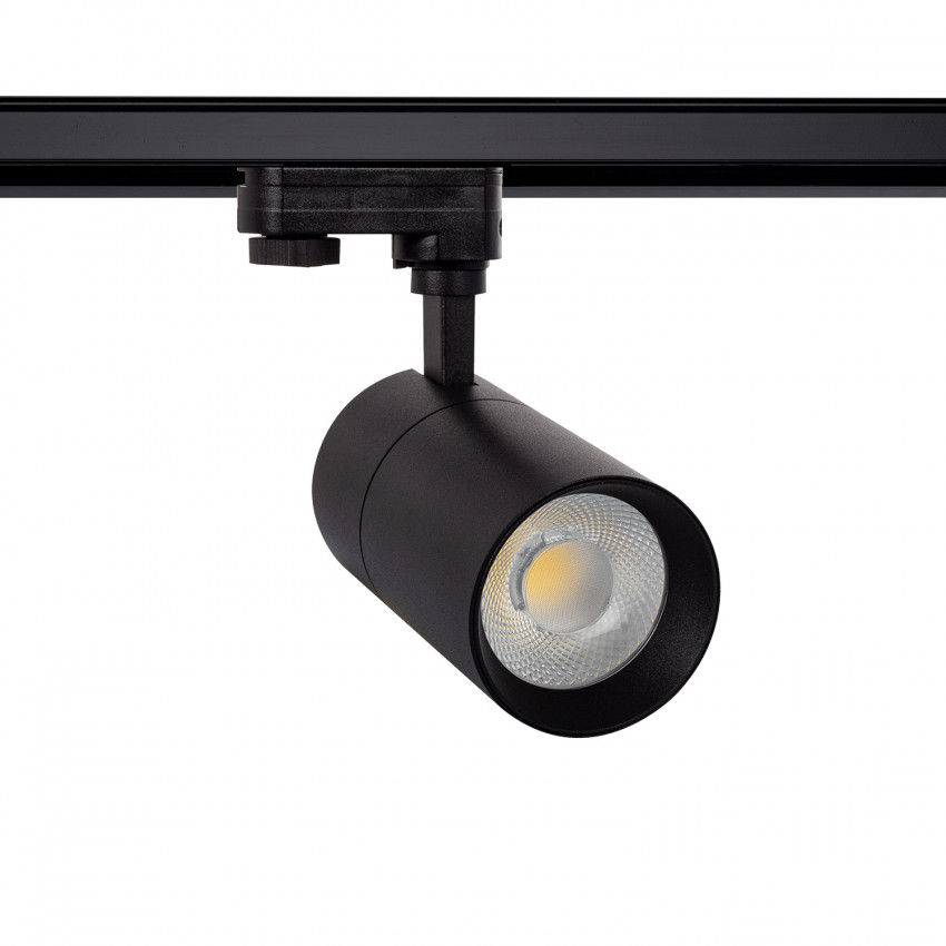 Spotlight New Mallet zwart LED 30W Dimbaar No Flicker voor Driefasige Rail (UGR 15)