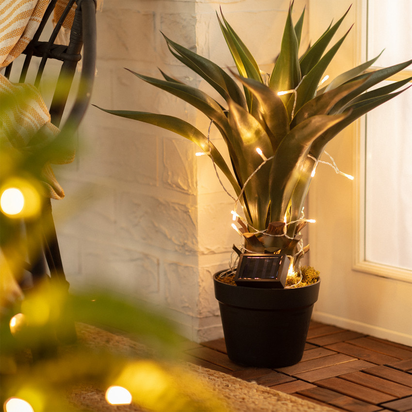 LED Slinger Solar Outdoor  Lilac 2m