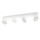 Lámpara de Techo LED Regulable WarmGlow 4x4.5W PHILIPS Clockwork