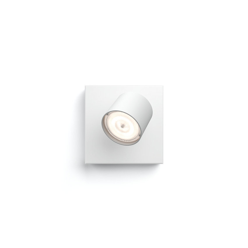 Plafondlamp WarmGlow Dimbaar LED 4.5W met 1 Spotlight  PHILIPS Star 