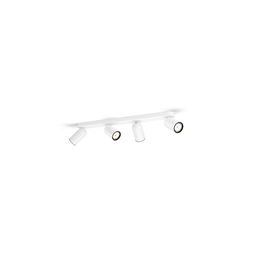 Lámpara de Techo con Cuatro Focos PHILIPS Pongee