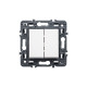 Mecanismo Interruptor Doble Unipolar 10 AX LEGRAND Valena Next 741244