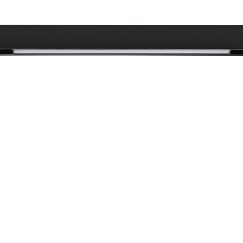 Magneet Rail Spot Linear Opal Eenfase 20mm 30W 48V CRI90 Zwart (UGR 16)