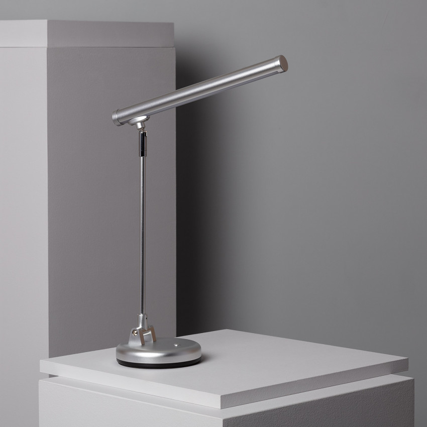 Bureau flexo LED lamp 8W verstelbare met Accu Copper