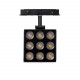 Foco LED Cuadrado para Carril Magnético 48V 15W