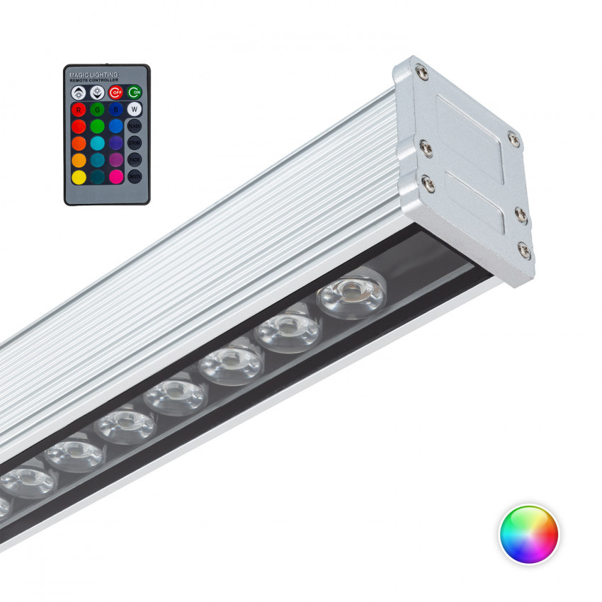 LED Linear Washlight 1000mm 36W IP65 RGB