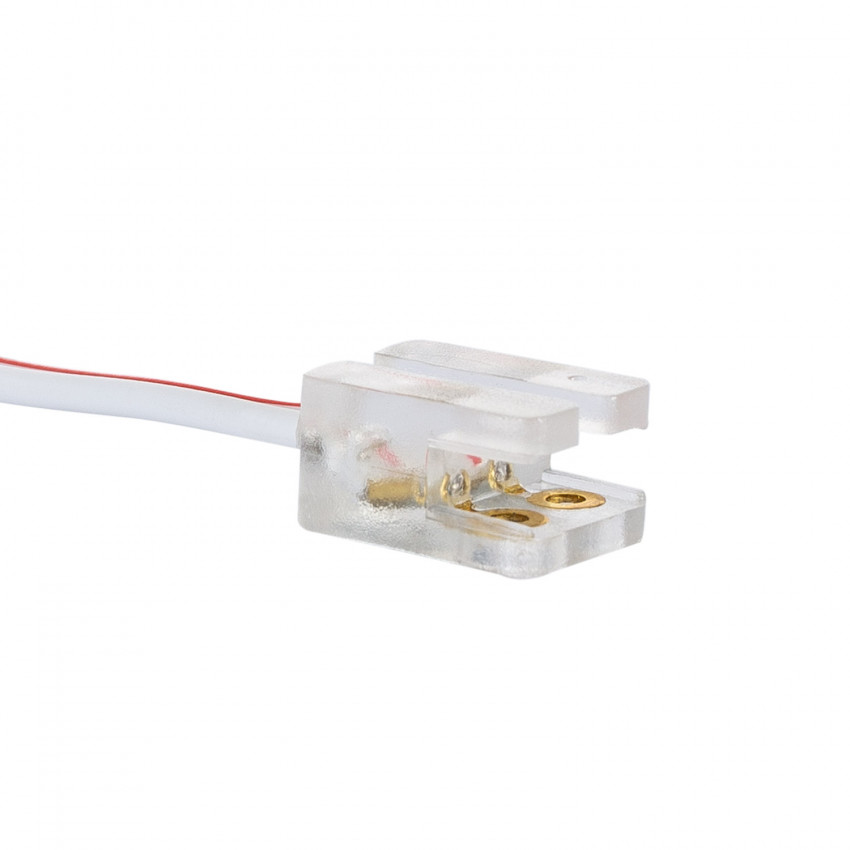 Tira LED 220V AC 120 LED/m Blanco Cálido IP65 a Medida Corte cada 10cm