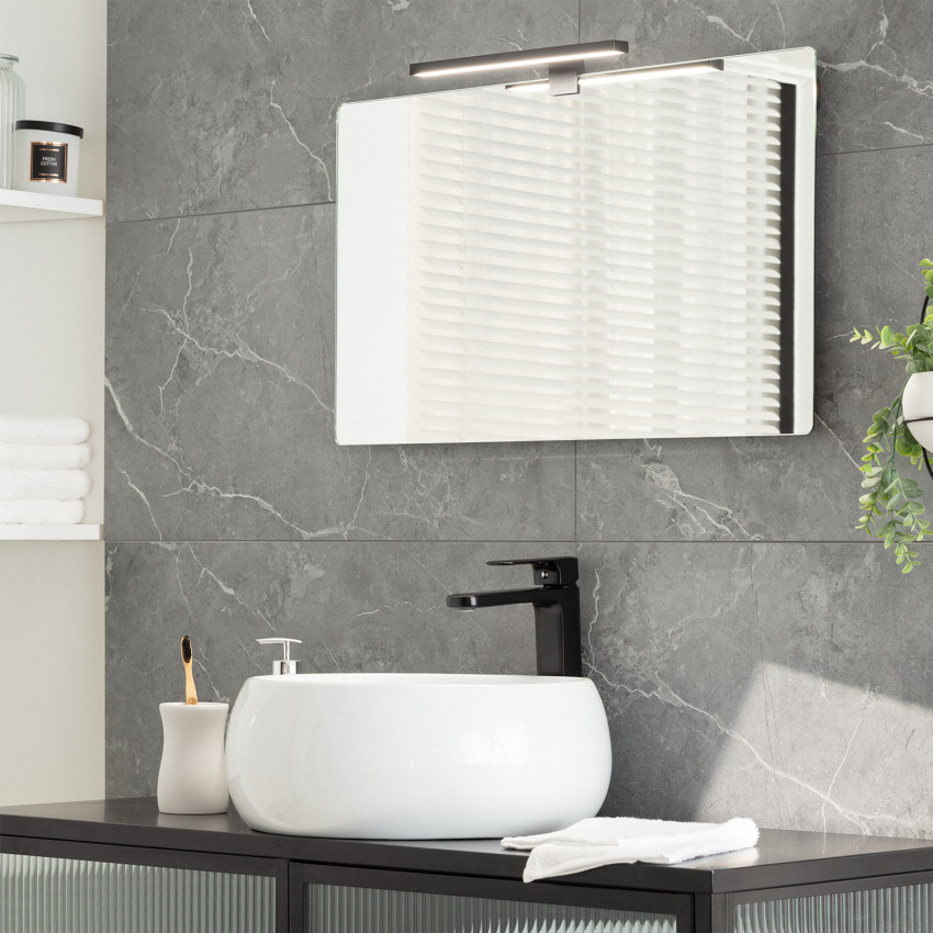  Armatuur Carl 5W Zwart voor Badkamer Spiegel