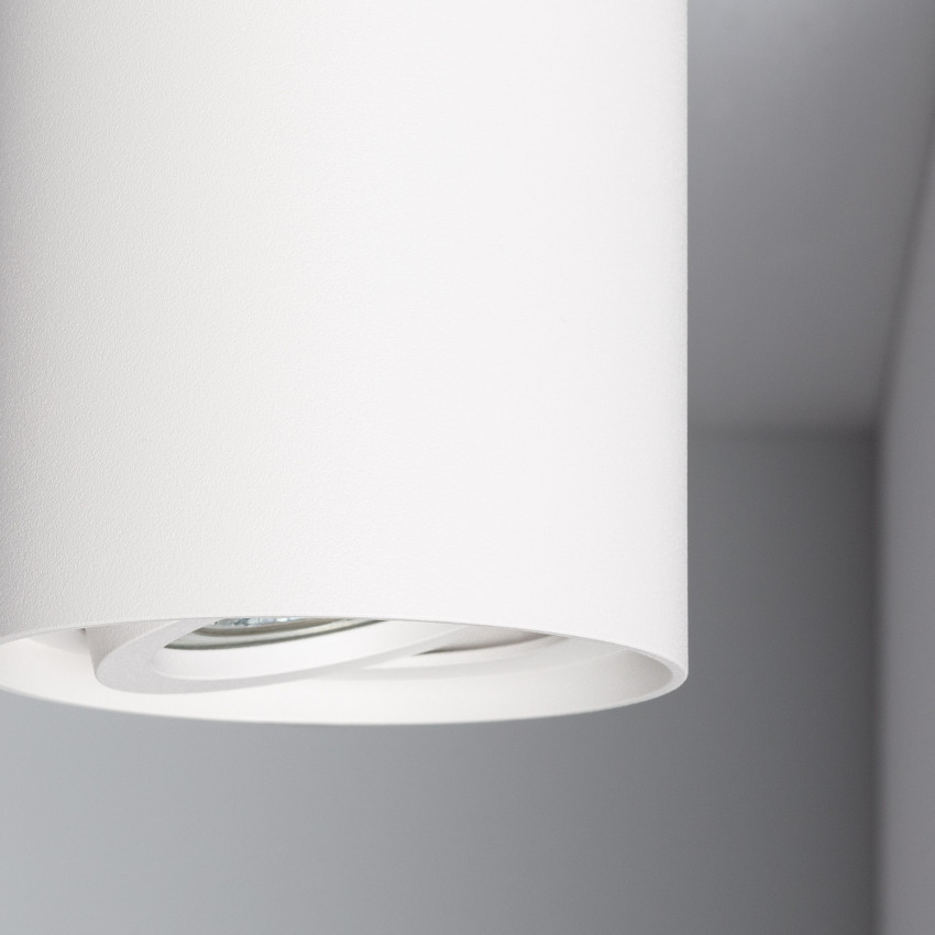 Aro Downlight Circular Blanco para Bombilla LED GU10 / GU5.3