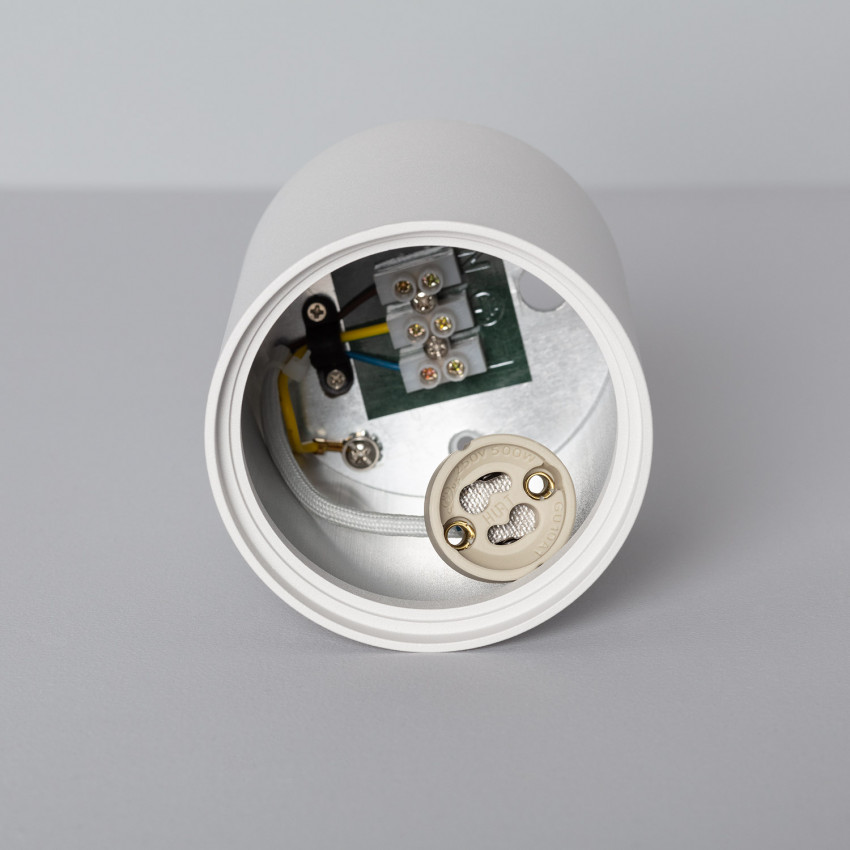 Aro Downlight Circular Blanco para Bombilla LED GU10 / GU5.3