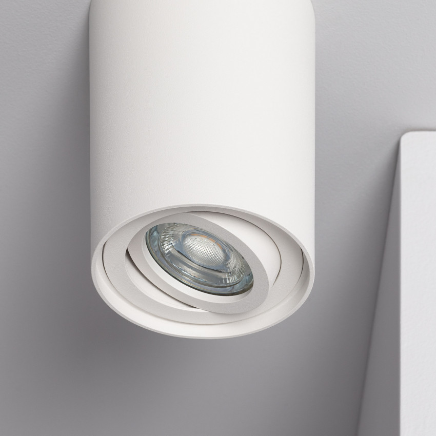 Aro Downlight Circular Blanco para Bombilla LED GU10 / GU5.3