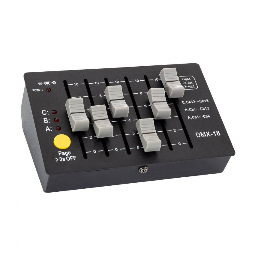 Controller Oplaadbaar 18-kanaals DMX512