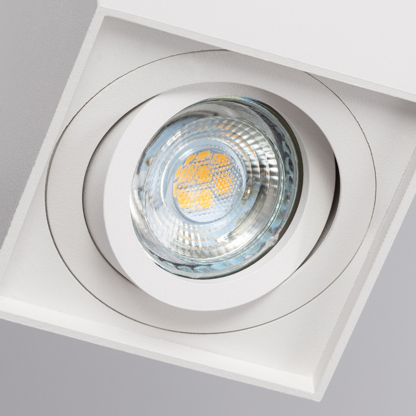 Aro Downlight Circular Blanco para Bombilla LED GU10 / GU5.3