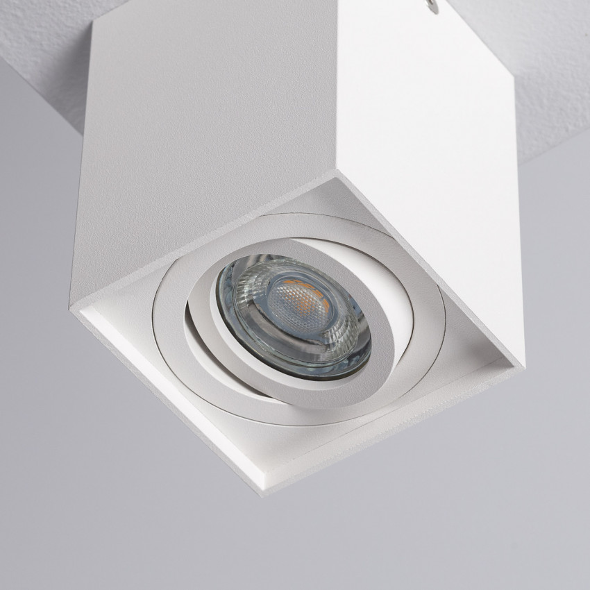 Aro Downlight Circular Blanco para Bombilla LED GU10 / GU5.3