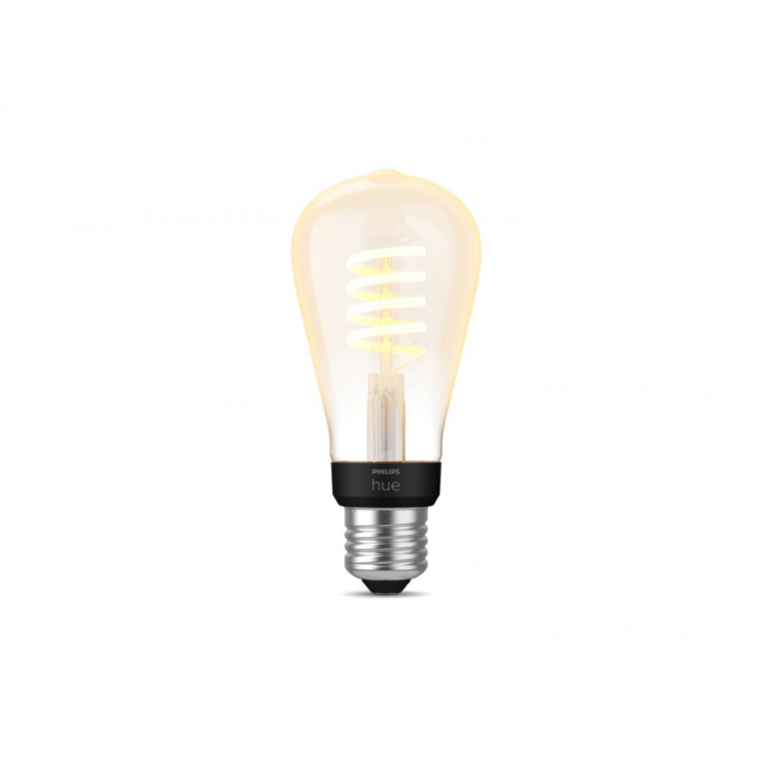 LED Lamp PHILIPS  E27 7 W ST64 Hue White Ambiance Filament.