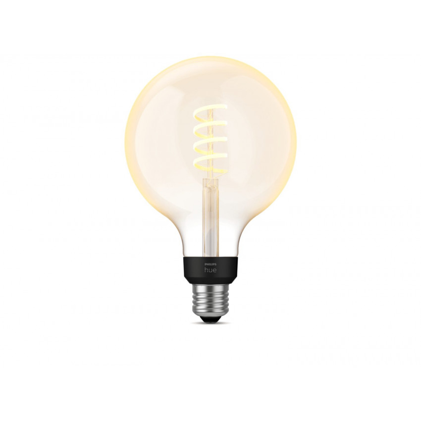 LED Filament Lamp E27 White Ambiance G125 7W PHILIPS Hue Globo