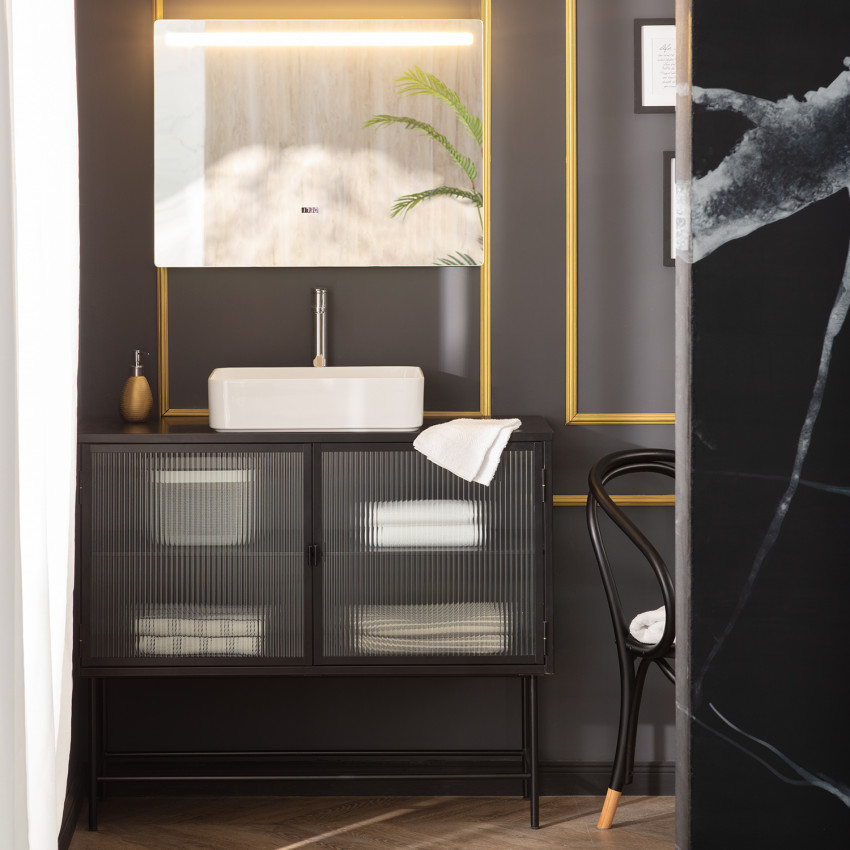 Badkamer Spiegel met LED Licht en Anti-condens 60x80 cm Big Benagil 