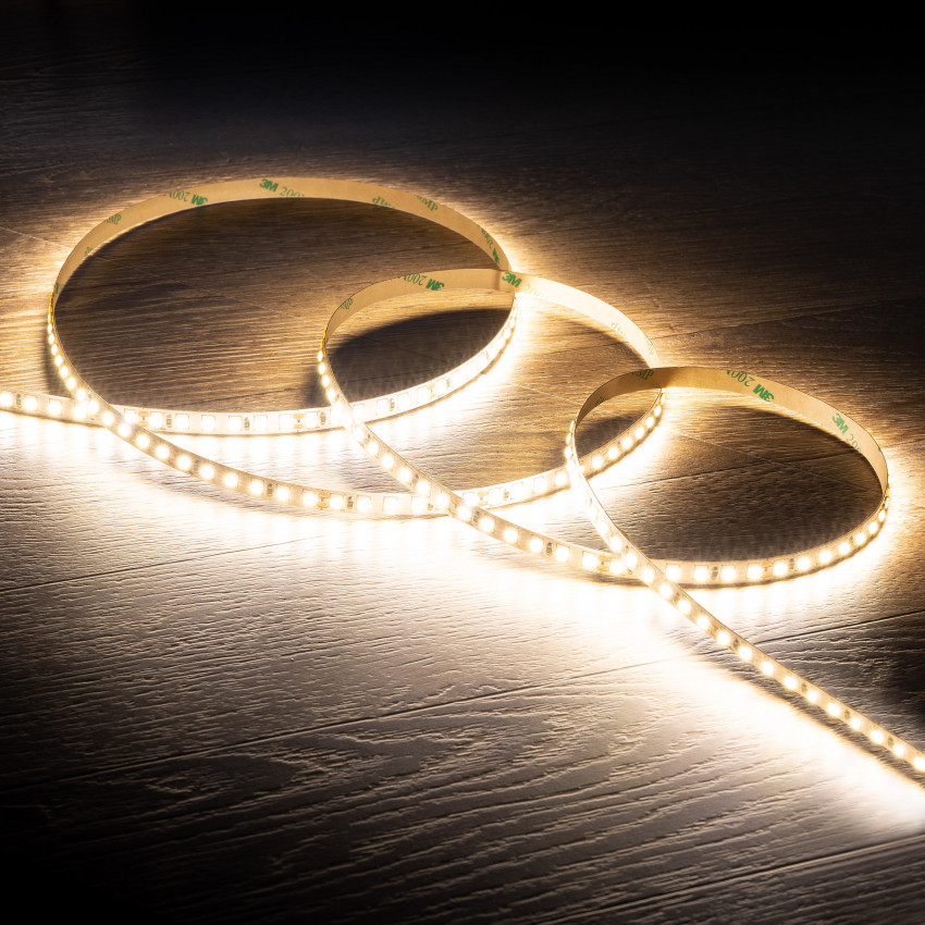 LED Strip 24V DC 120LED/m 5m IP20 Breedte 8mm in te korten om de 5cm