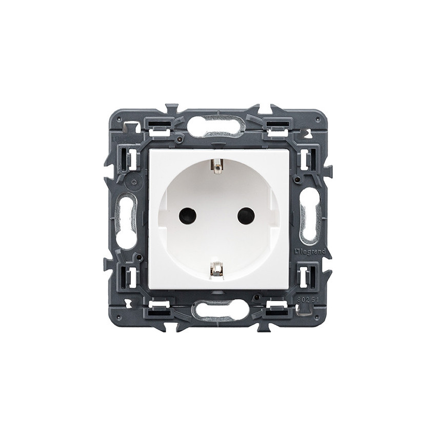 Kit Enchufe Tipo F Schuko 2P+T LEGRAND Valena Next