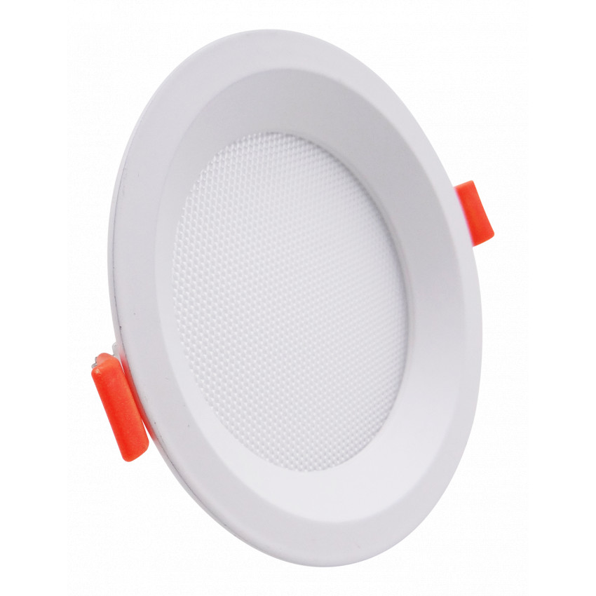 Downlight Rond Slim LED 10W CCT Selecteerbaar LIFUD Microprismatisch (UGR17) Zaagmaat Ø 110 mm