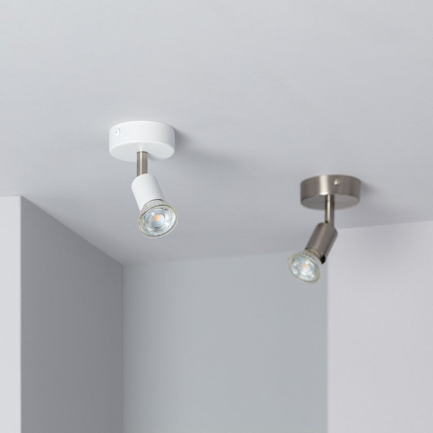 Aplique Techo Orientable Oasis 1 Foco Blanco