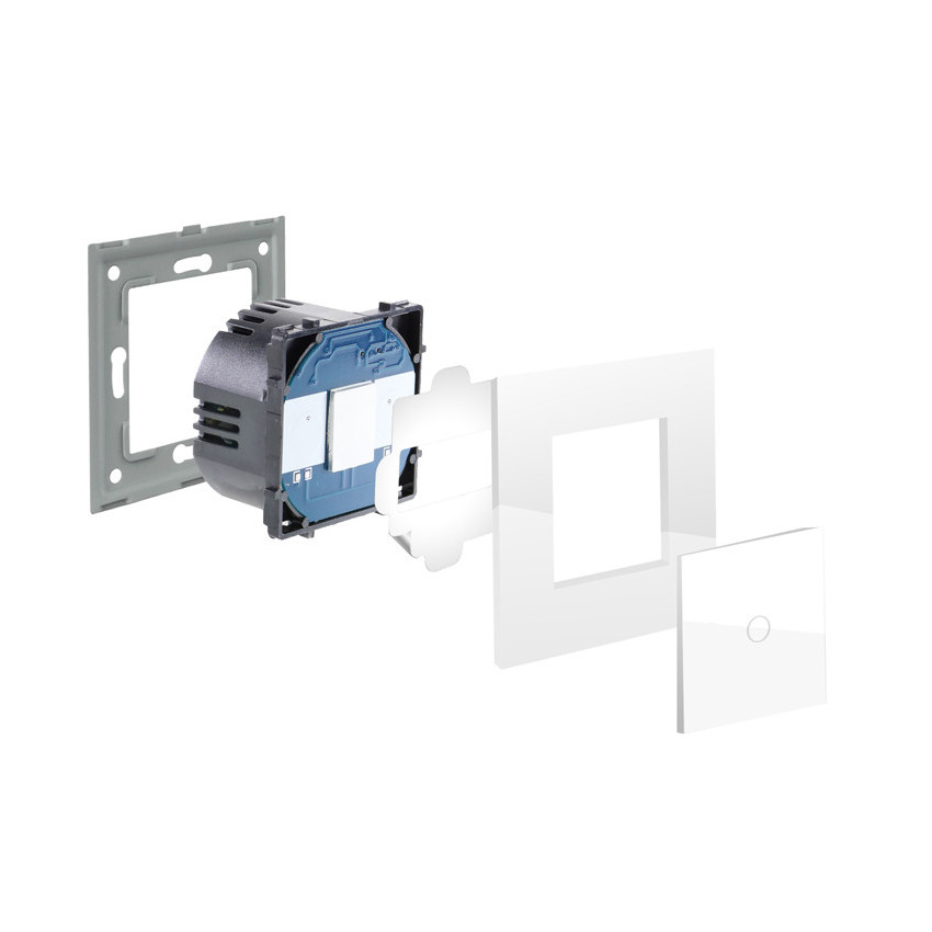 Interruptor para Persianas Automáticas con Marco Cristal Modern