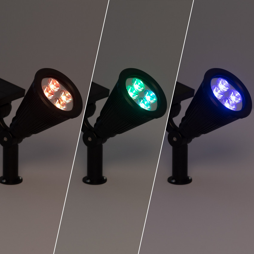 Foco LED Solar Siena con Pincho IP65