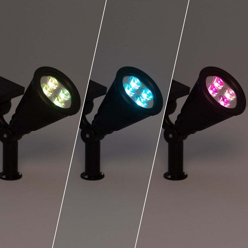 Foco LED Solar Siena con Pincho IP65