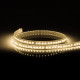 Bobina de Tira LED Regulable 220V AC 100 LED/m 50m Blanco Cálido IP67 Corte cada 25 cm