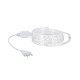 Bobina de Tira LED Regulable 220V AC 100 LED/m 50m Blanco Cálido IP67 Corte cada 25 cm