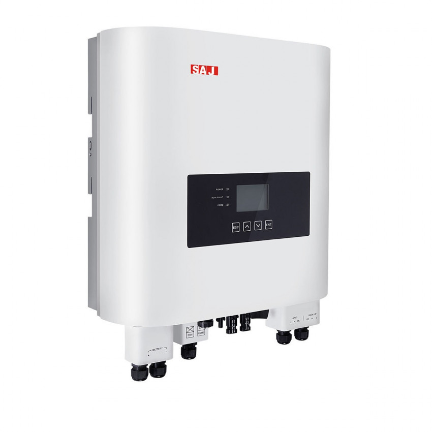 Omvormer SAJ H1 hybride  acculader PYLONTECH acculader met netinjectie 3.6-6 kW éénfase