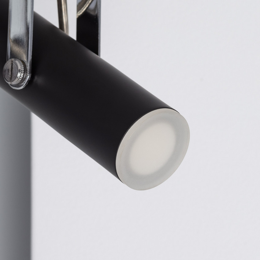 Foco LED Orientable Big Quvu 2x4W Negro