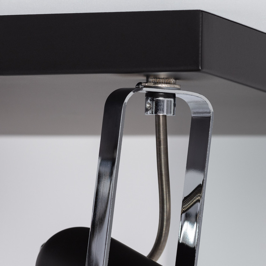 Foco LED Orientable Quvu 4x4W Negro
