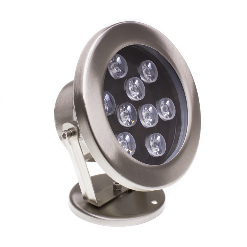LED Spot Onderdompelbaar  RGB 9W Opbouw  12V DC 