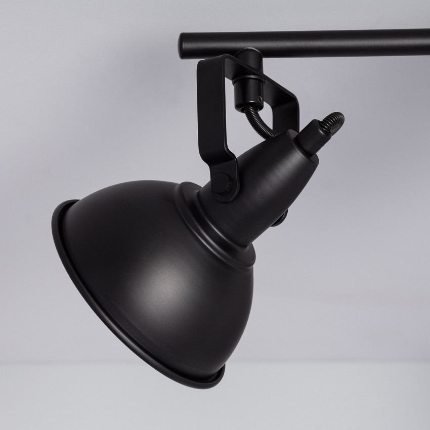 Foco Orientable Emer 4x Negro