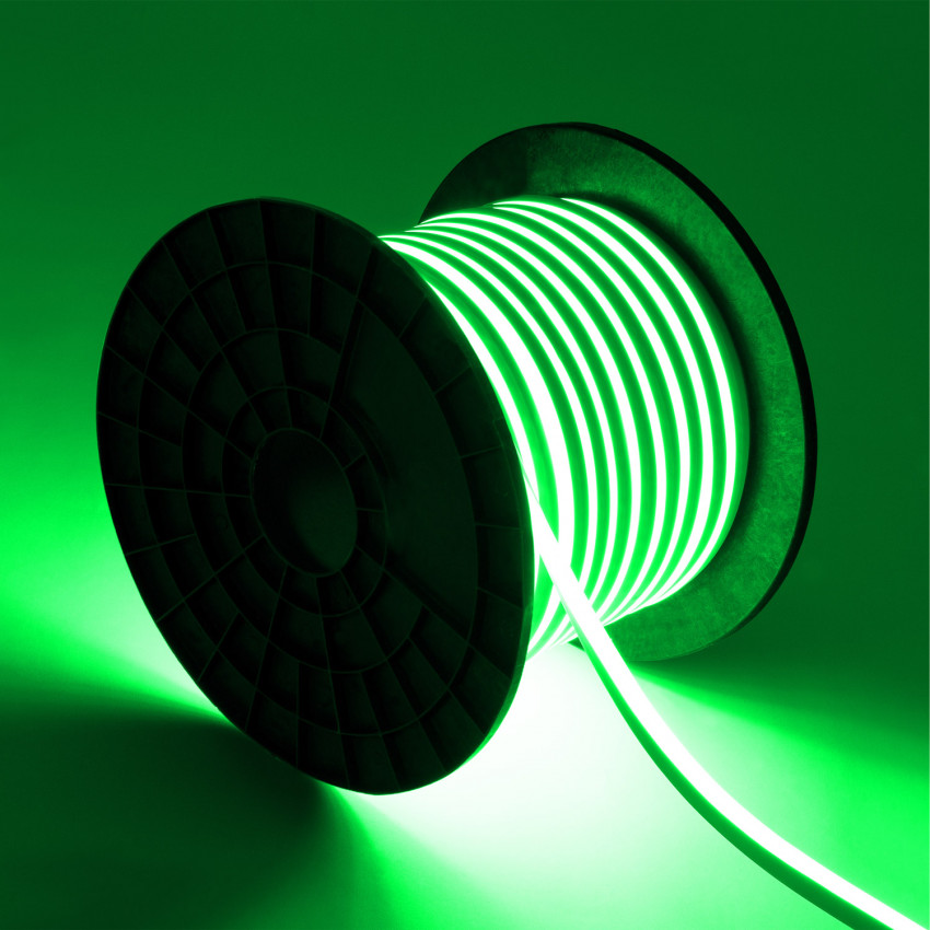 LED Strip Neon Flexibel Dimbaar Groen 120LED/m 50m IP65