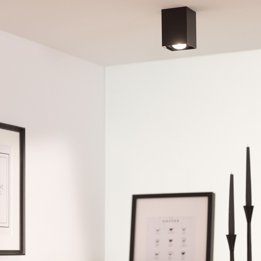 Aro Downlight Circular Blanco para Bombilla LED GU10 / GU5.3