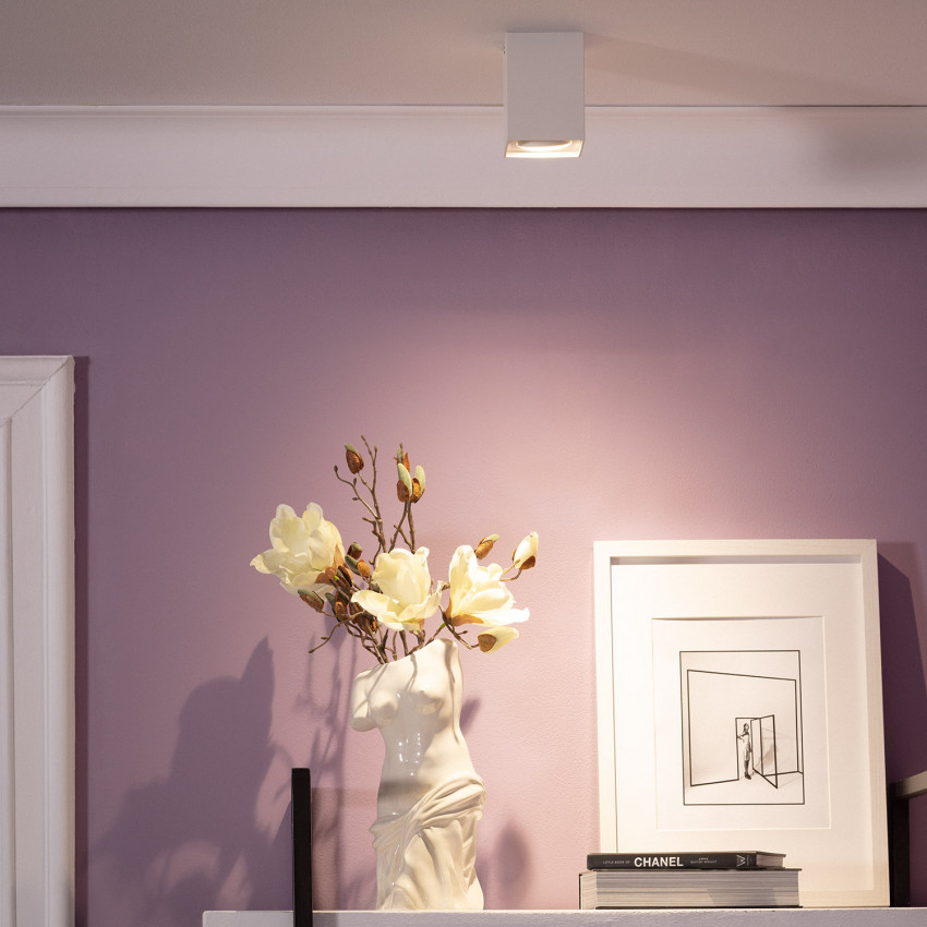 Aro Downlight Circular Blanco para Bombilla LED GU10 / GU5.3