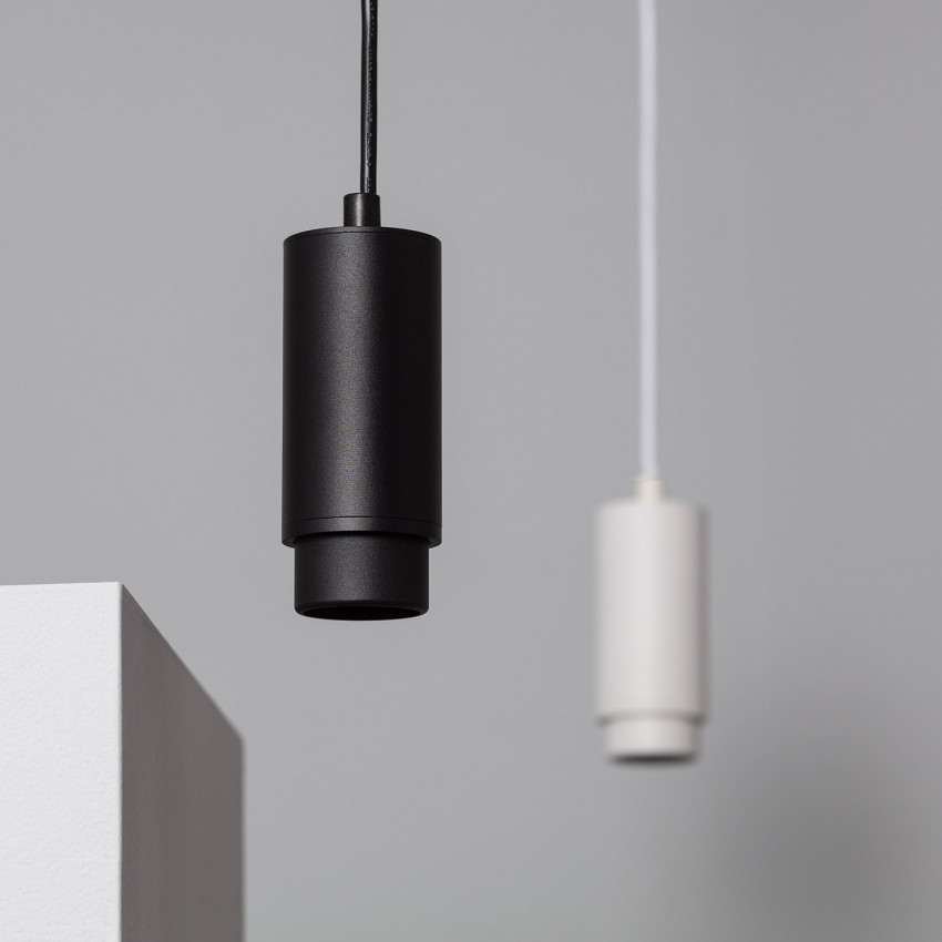 Hanglamp  Aluminium  voor Multihoek 10-50º GU10 lampen Quartz 