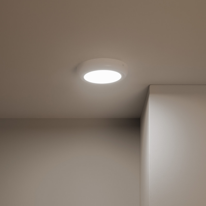 Plafón LED Circular White Design 12W