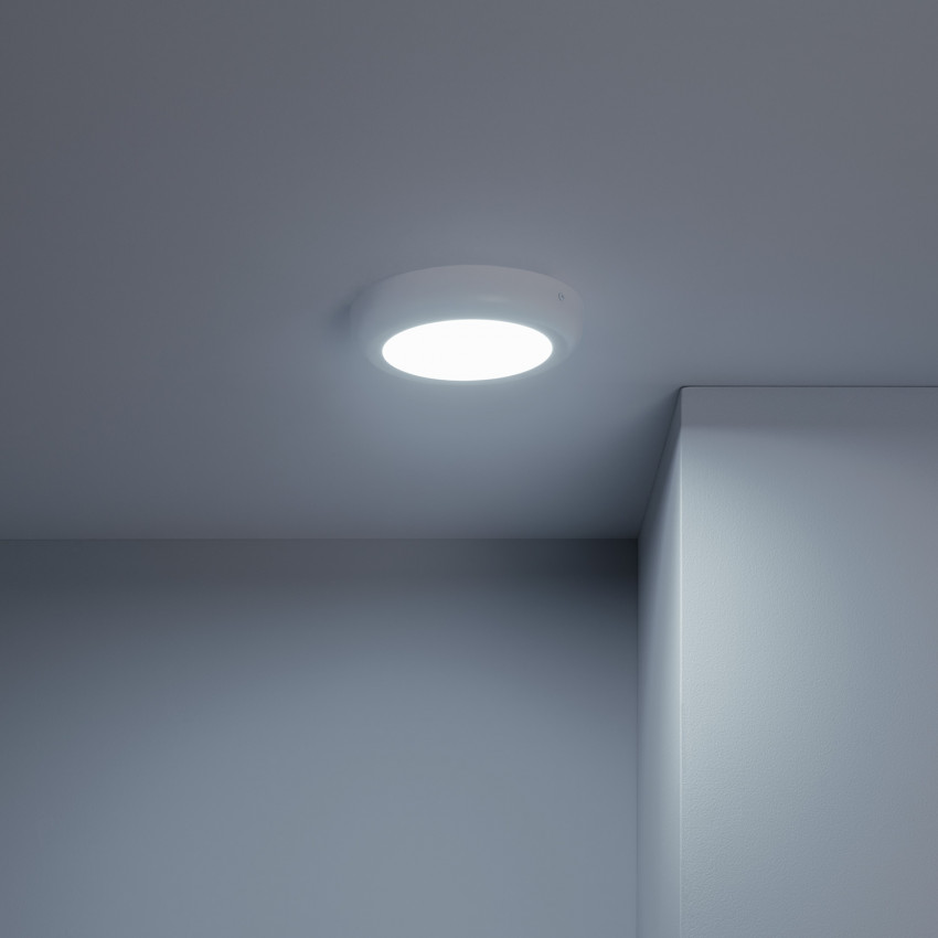 Plafón LED Circular White Design 12W